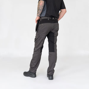 Xpert Pro Stretch+ Work Trouser Grey/Black - Farming Parts