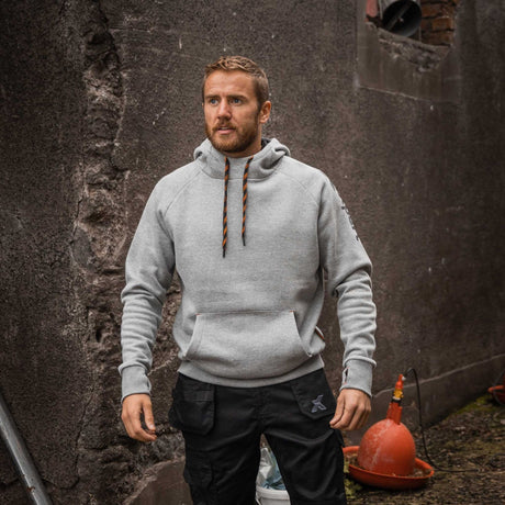 Xpert Pro Pullover Hoodie Grey Marl - Farming Parts