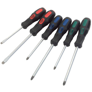 Draper Expert 'Pound Thru' Screwdriver Set (6 Piece) - 980/6 - Farming Parts