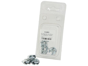 Sparex Wire Rope Clips Set 3mm Galvanized Fasteners for Rigging | S.4001