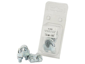 Sparex Agripak Wire Rope Clips 10mm (3/8'') Durable Fasteners | S.4005