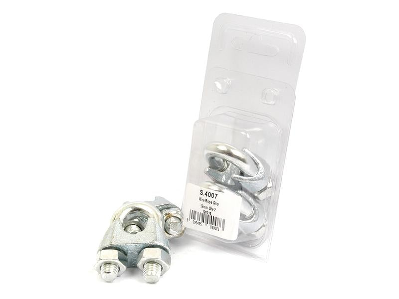 Sparex Agripak Wire Rope Clips 13mm (1/2) Heavy-Duty Fasteners | S.4007