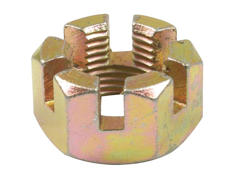Sparex Imperial Castle Nut 3/4'' UNF High-Tensile Fastener | S.40213