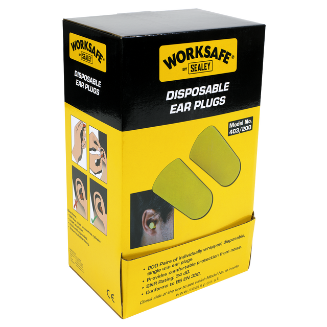 Ear Plugs Disposable - 200 Pairs - 403/200 - Farming Parts