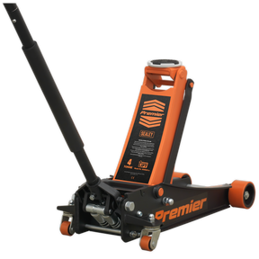 Trolley Jack 4 Tonne Rocket Lift Orange - 4040AO - Farming Parts