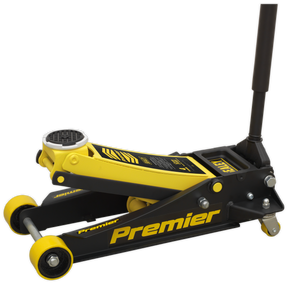 Trolley Jack 4 Tonne Rocket Lift Yellow - 4040AY - Farming Parts