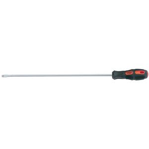 Draper Plain Slot Flared Tip Long Reach Screwdriver, 6 X 450mm - 970L - Farming Parts