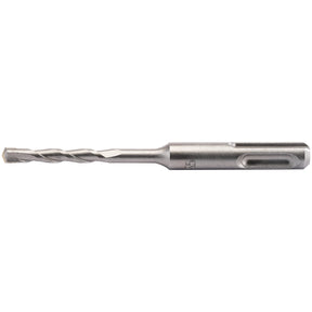 A single Draper Sds+ Masonry Drill Bit, measuring 5.5 x 110mm (DSDS/PB), featuring a spiral fluted design and a straight shank for attachment to power drills.