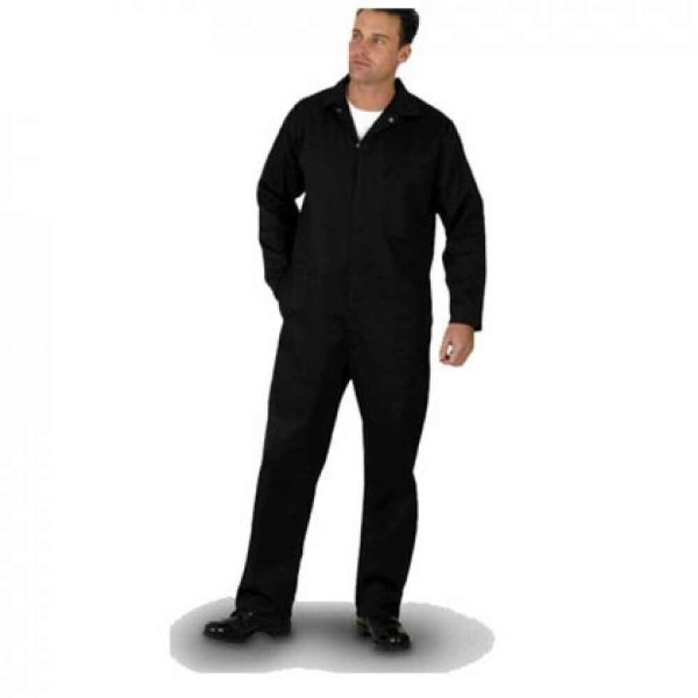 Flametex Flame Retardant Stud-Front Coverall Navy - FT3NV