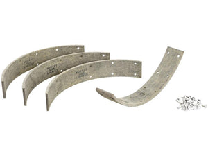 Brake Lining Kit Shoe, Length: 345mm. - Sparex Part No. S.4163