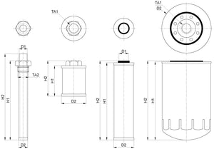 Oil Filter for John Deere – Engine Wear Protection - RE46380 (AR101278)