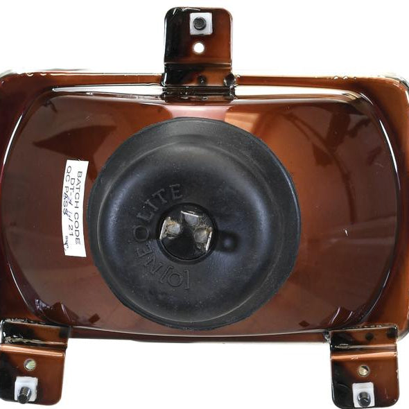 This image shows a Sparex Head Light (Halogen) model S.42424 for both RH and LH dips, 12V. A label with an E Approved batch code is affixed on the left side of the headlight assembly.