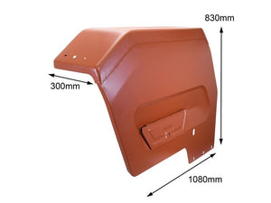 Fender with Tool Box LH | Sparex Replacement for 42982, 43222- S.42447