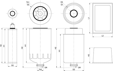 Fuel Filter for John Deere – Clean Fuel Protection -  AR86745