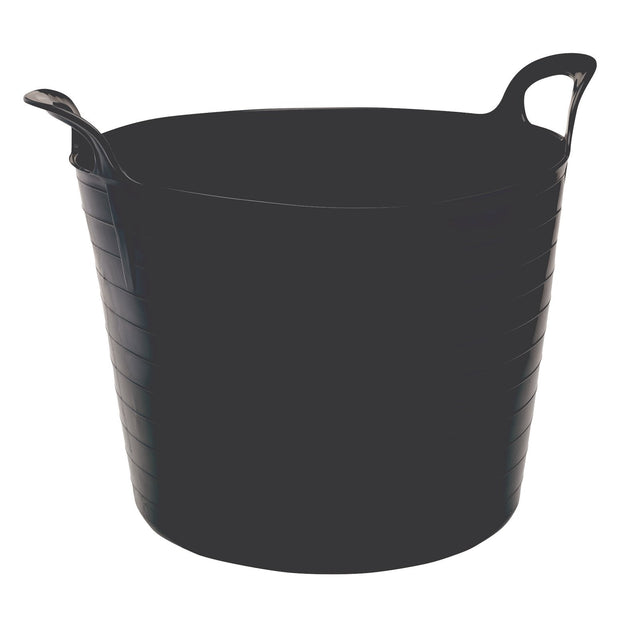Draper Multi-Purpose Flexible Bucket, 42L, Black - MPFB/42BK - Farming Parts