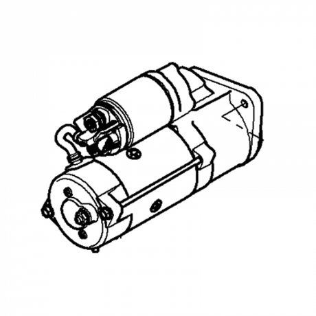 Massey Ferguson - Starter Motor - 4377659M4 - Farming Parts