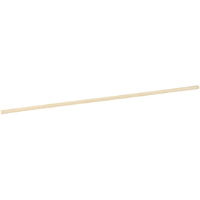 A Draper Wooden Broom Handle (1525 x 28mm) isolated on a white background.