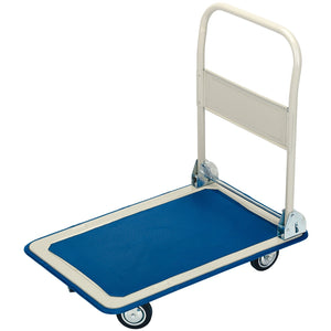 Draper Platform Trolley With Folding Handle, 630 X 480 X 850mm, 150Kg - FRT - Farming Parts