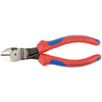 Draper Knipex 74 12 160 High Leverage Diagonal Side Cutters With Return Spring, 160mm - 74 12 160 - Farming Parts