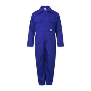 Fort Tearaway Junior Royal Blue Coverall with Velcro Fastening | BB-333RY