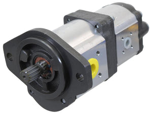 CNH Tandem Hydraulic Pump Clockwise Rotation OEM Part | S.47456761CNH