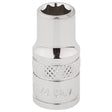 Draper Hi-Torq&#174; 6 Point Socket, 1/4" Sq. Dr., 1/4" - B-AF - Farming Parts