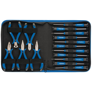 Draper Precision Pliers And Screwdriver Set (16 Piece) - PSP16 - Farming Parts