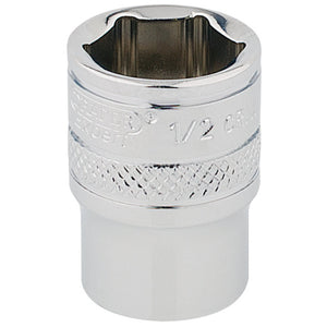 Draper Hi-Torq&#174; 6 Point Socket, 1/4" Sq. Dr., 1/2" - B-AF - Farming Parts