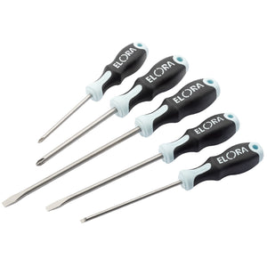 Draper Stainless Steel Engineer's Screwdriver Set (5 Piece) - 583 S5K-ST - Farming Parts