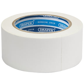 Draper Duct Tape Roll, 30M X 50mm, White - TP-DUCT/W/A - Farming Parts