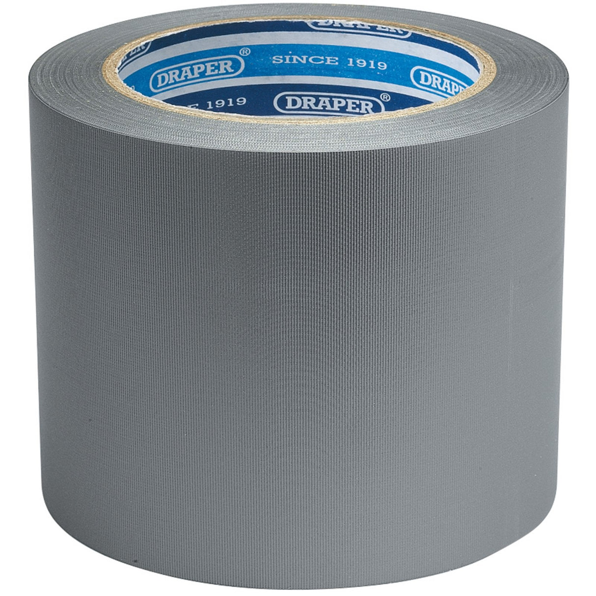 Draper Duct Tape Roll, 33M X 100mm, Grey - TP-DUCT/A - Farming Parts
