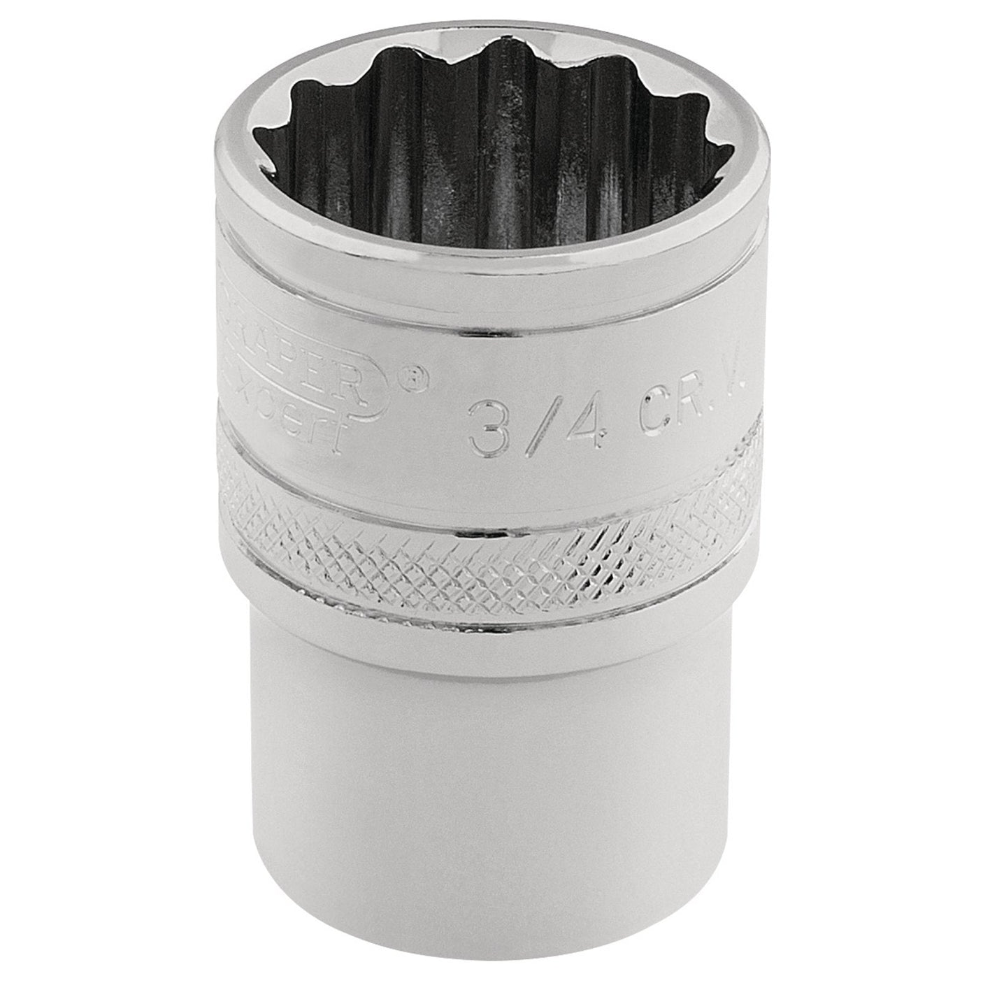 Draper Hi-Torq&#174; 12 Point Socket, 3/8" Sq. Dr., 3/4" - D-AF - Farming Parts