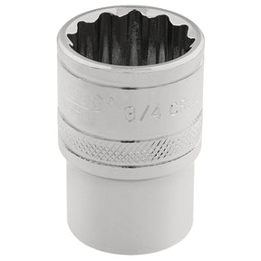 Draper Hi-Torq® 12 Point Socket, 3/8" Sq. Dr., 3/4" - D-AF - Farming Parts