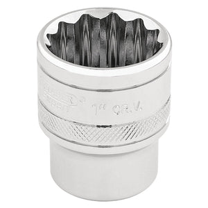 Draper Hi-Torq&#174; 12 Point Socket, 3/8" Sq. Dr., 1" - D-AF - Farming Parts