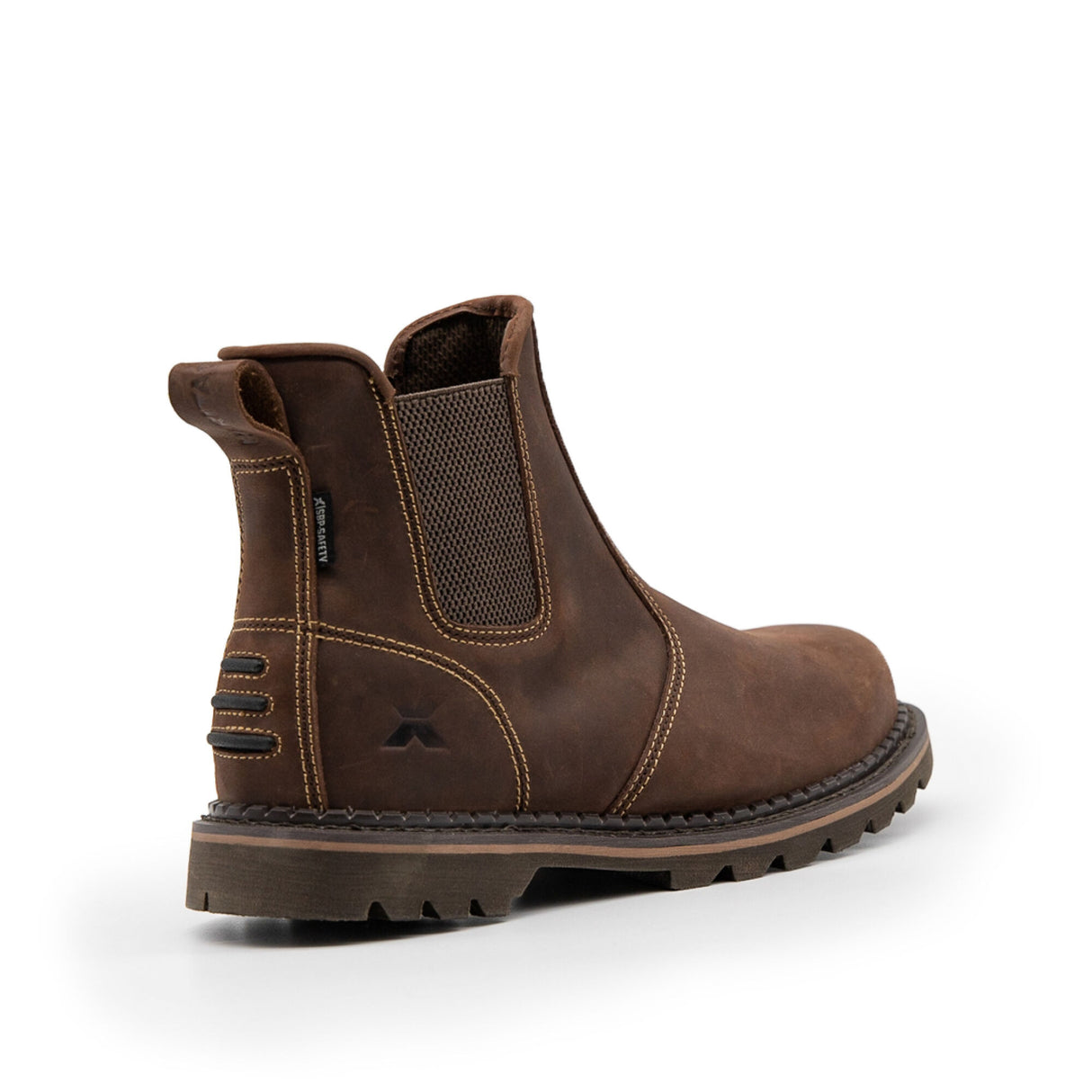 Xpert Heritage Trader SBP Safety Boot Brown - Farming Parts