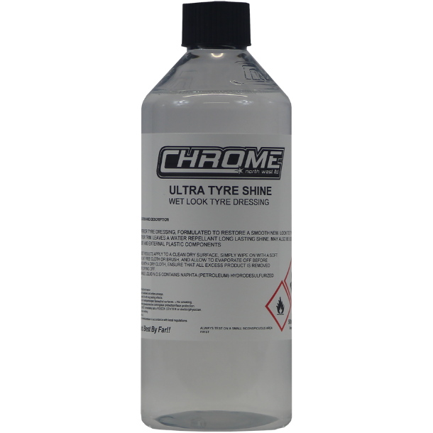 Chrome Ultra Tyre Shine Dressing | High-Gloss Tyre Finish | CHR013