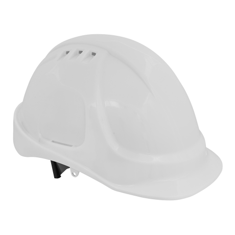 Safety Helmet - Vented (White) - 502W - Farming Parts