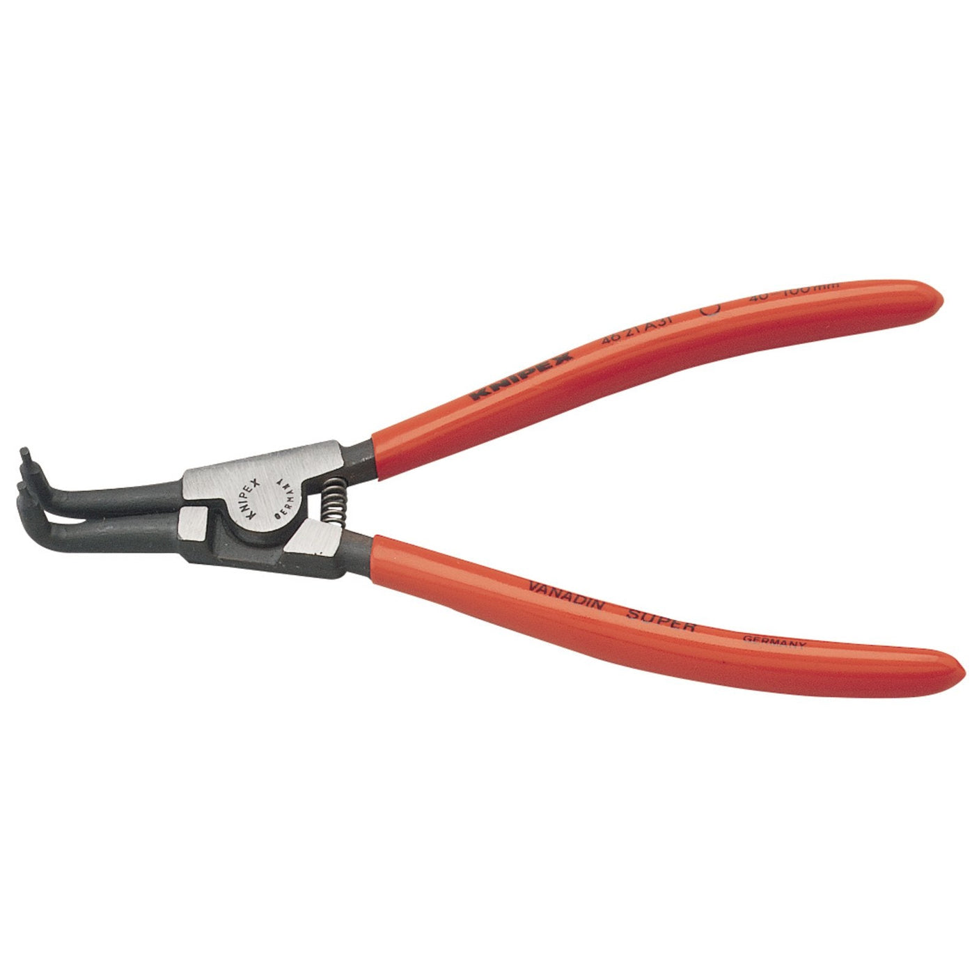 Draper Knipex 46 21 A31 Sbe A31 Bent External Circlip Pliers, 40 - 100mm - 46 21 A31 SBE - Farming Parts