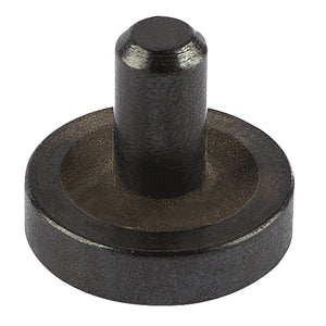 A small cylindrical metal pin from the Draper Spare 3/8" Die for 37870 Pipe Flaring Tool Kit, featuring a wide, flat base.