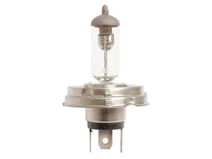 A 55W Sparex Halogen Light Bulb (H4, 12V, P45t) with a metal base, commonly used in automotive headlamps.