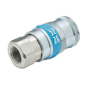 Draper 1/4" Bsp Taper Female Thread Vertex Air Coupling (Sold Loose) - A91CF02 BULK - Farming Parts