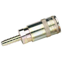 Draper 1/4" Bore Vertex Air Line Coupling With Tailpiece - A91R02 PACKED - Farming Parts