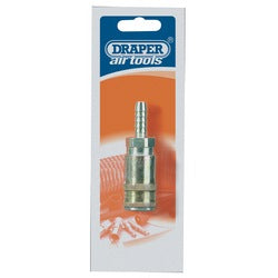 Draper 5/16" Bore Vertex Air Line Coupling With Tailpiece - A91S02 PACKED - Farming Parts