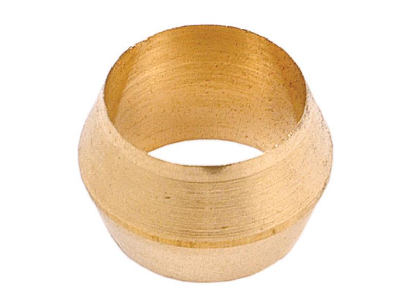 Sparex Brass Fuel Line Olive 3/8 Inch Durable Compression Seal | S.5144