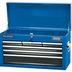 Draper Narrow Tool Chest, 6 Drawer, 24", Blue - TC6B - Farming Parts