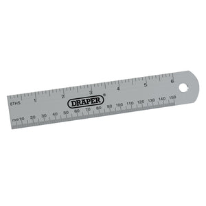 Draper Aluminium Rule, 152mm/6" - D19 - Farming Parts