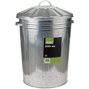 Draper Galvanised Dust Bin, 85L - GB85 - Farming Parts