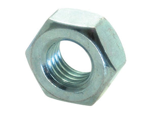 3/16in UNC Imperial Hexagon Nut High-Tensile Steel - Sparex Part S.53832