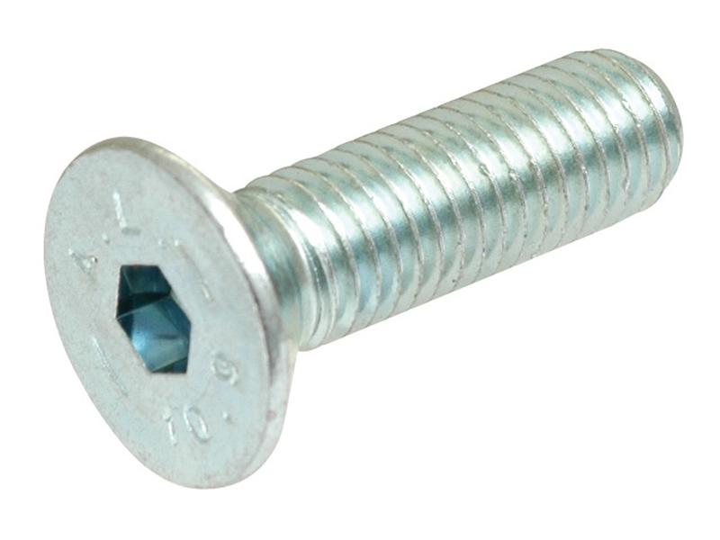 Sparex | Metric Countersunk Hexagon Socket Screw, M6x50mm (DIN 7991)