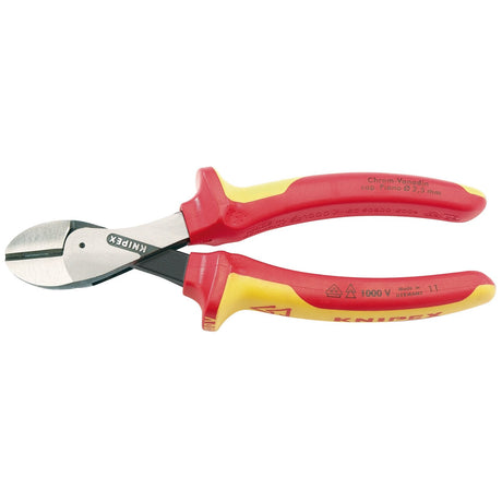 Draper Knipex 73 08 160Uksbe Vde Fully Insulated ' X Cut' High Leverage Diagonal Side Cutters - 73 08 160 UKSBE - Farming Parts